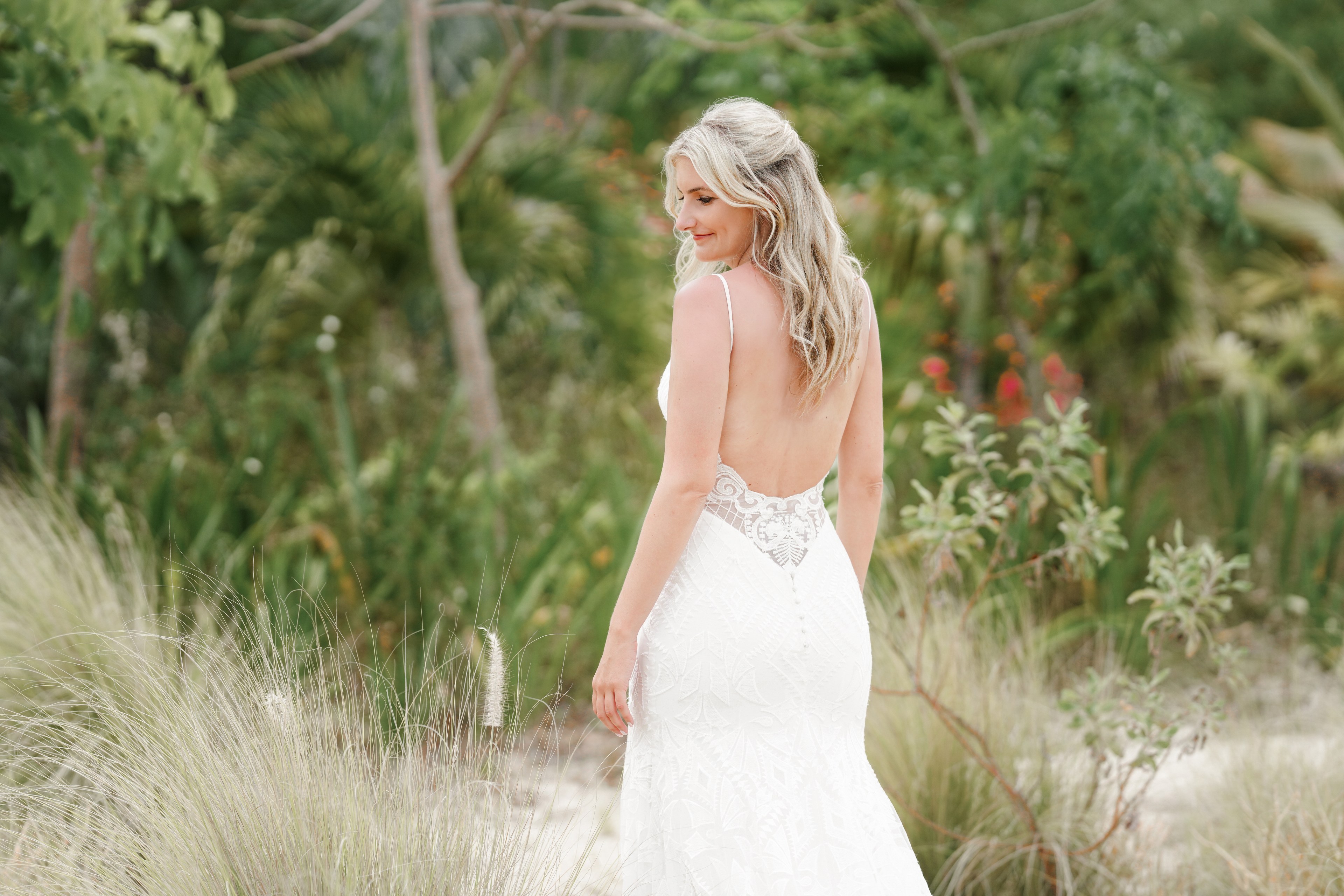 Bridal detail at Cancun